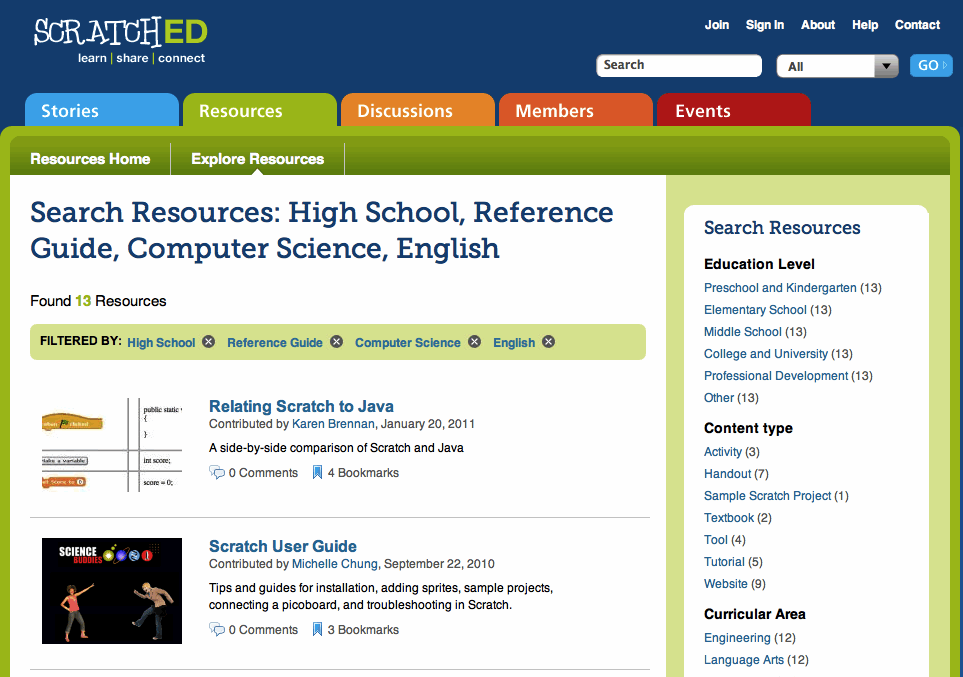 ScratchEdSearchResourcesExample